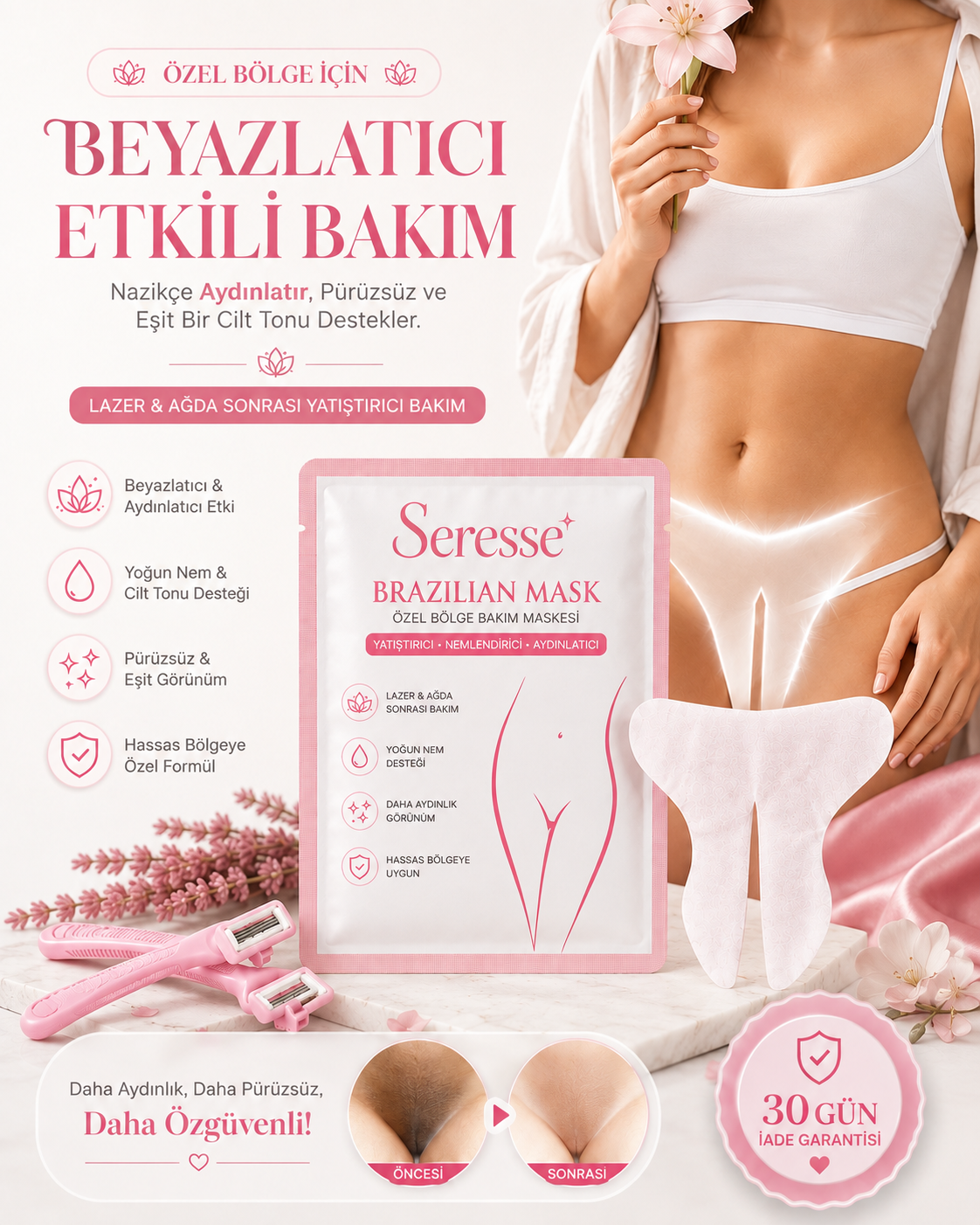 Vajinal Bakım Maskesi🧚