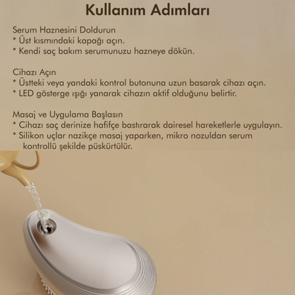 Akıllı Saç Bakım Tarağı