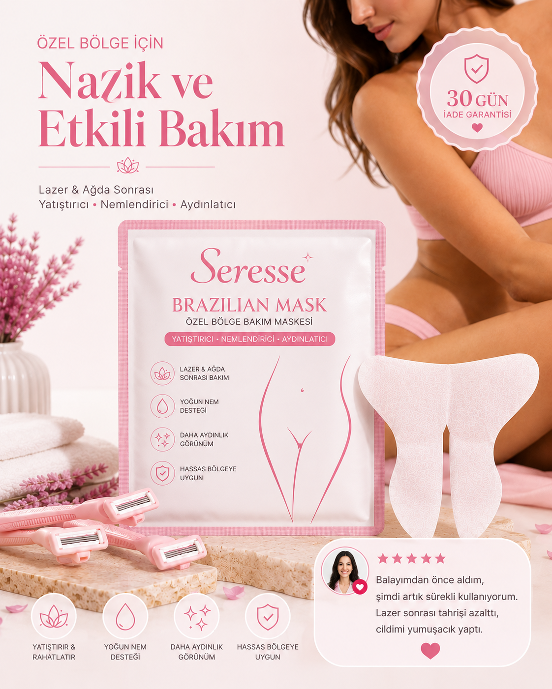 Vajinal Bakım Maskesi🧚